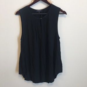 NWT Madewell sleeveless blouse.